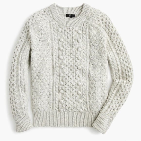 J. Crew Sweaters - SALE! 🎃 J Crew Popcorn Cable Knit Sweater